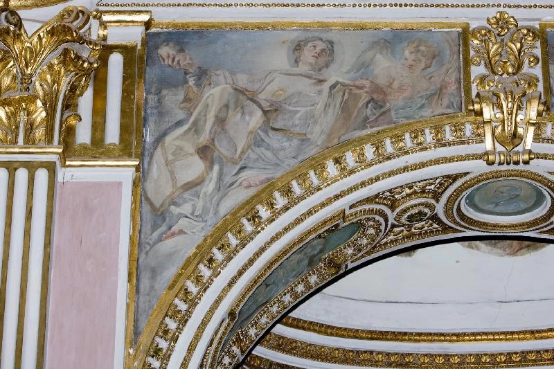 Santo Stefano in olio su tela